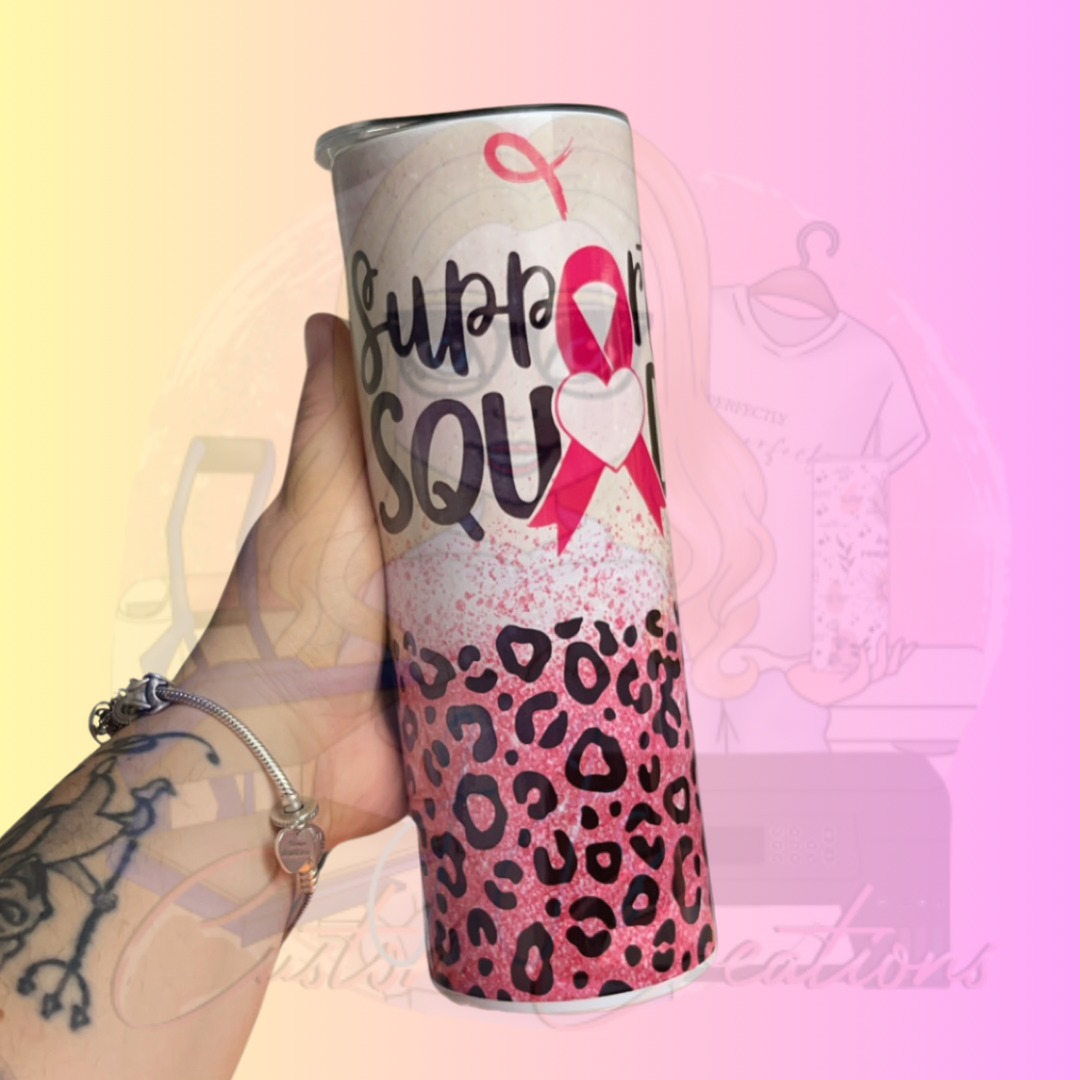 Breast Cancer Support Tumbler