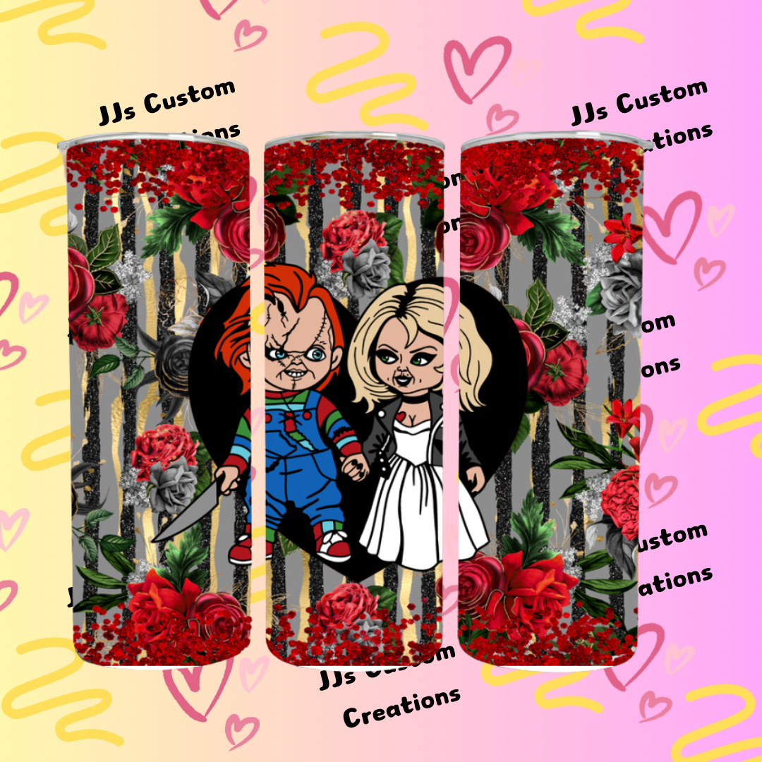 Chucky And Bride Tumbler