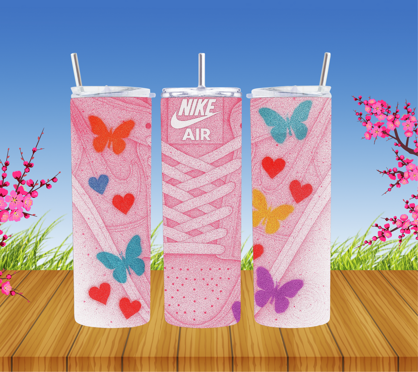 Patterned Trainer Tumblers