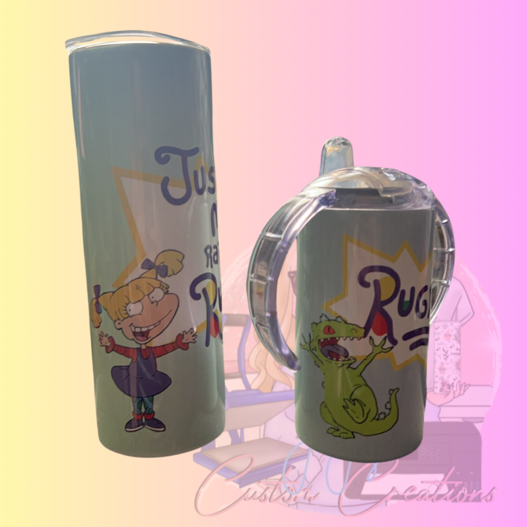90s Mama & Rugrat Tumbler Set