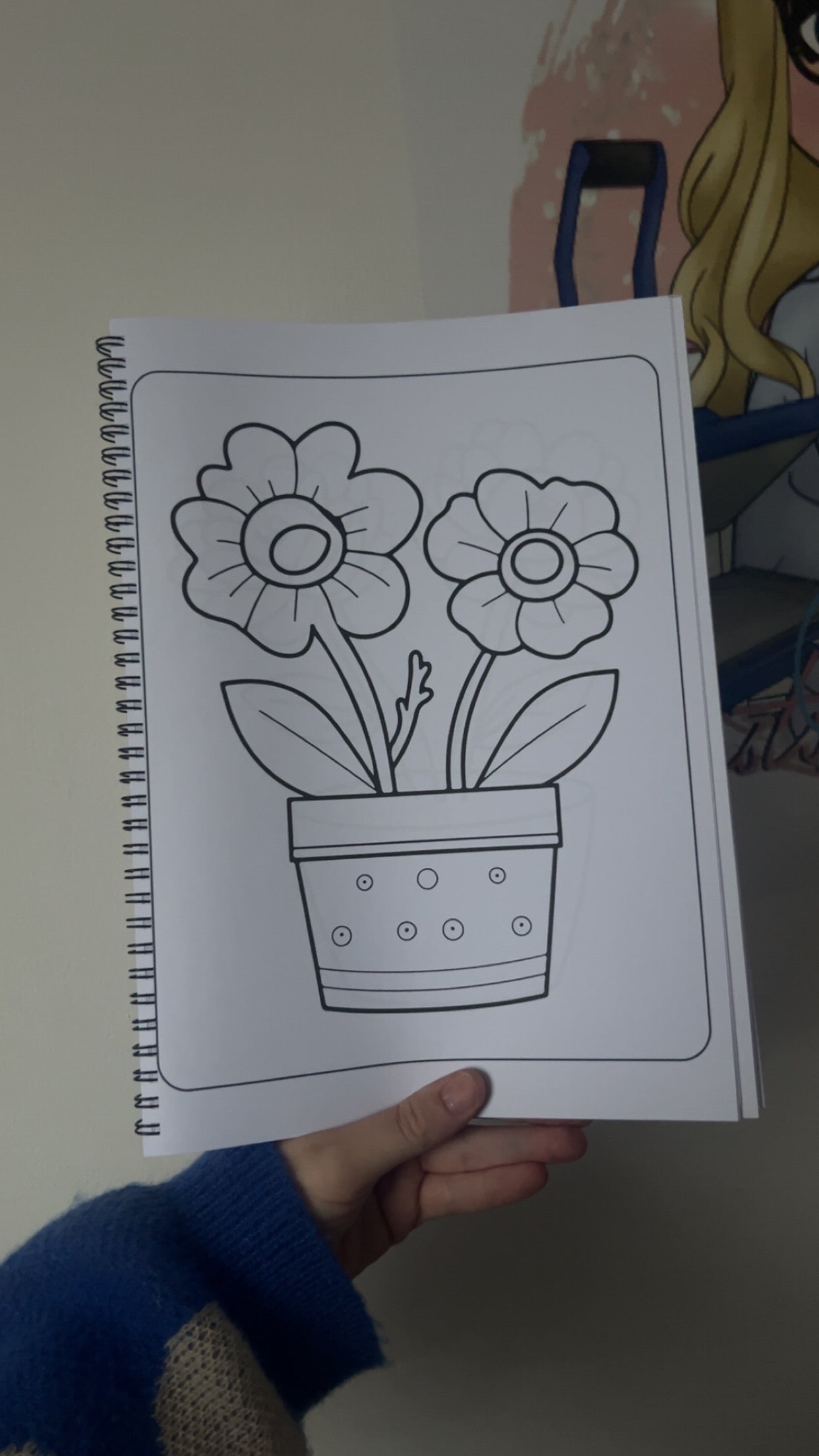 Flowers Colouring Book