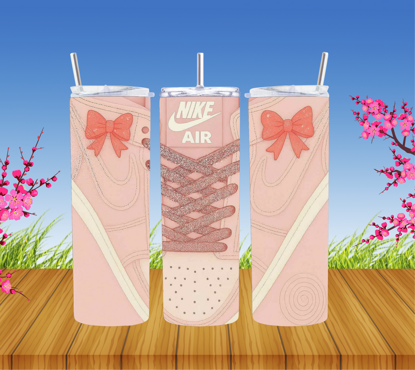 Patterned Trainer Tumblers
