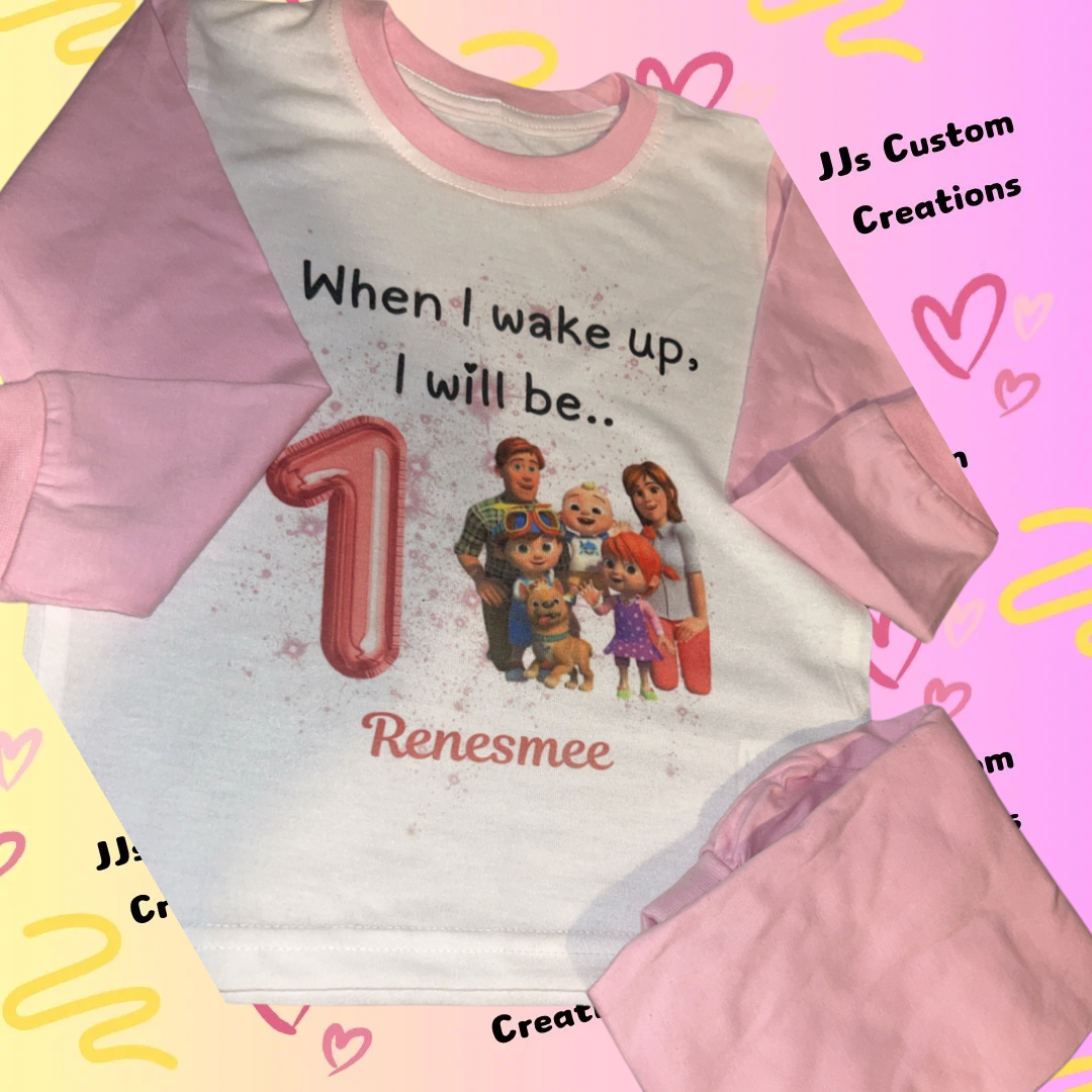 'When I Wake Up' Pyjamas