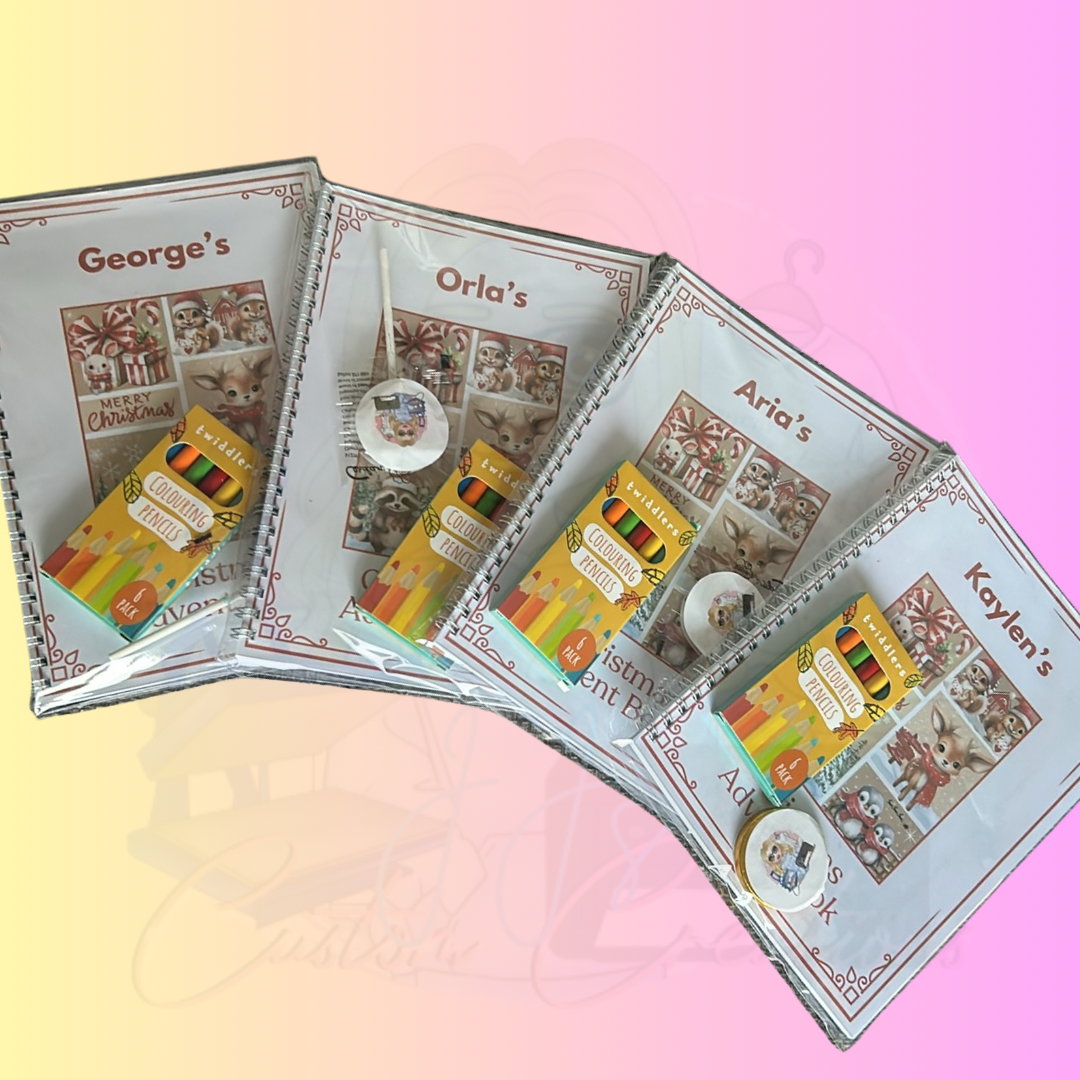 Christmas advent activity book