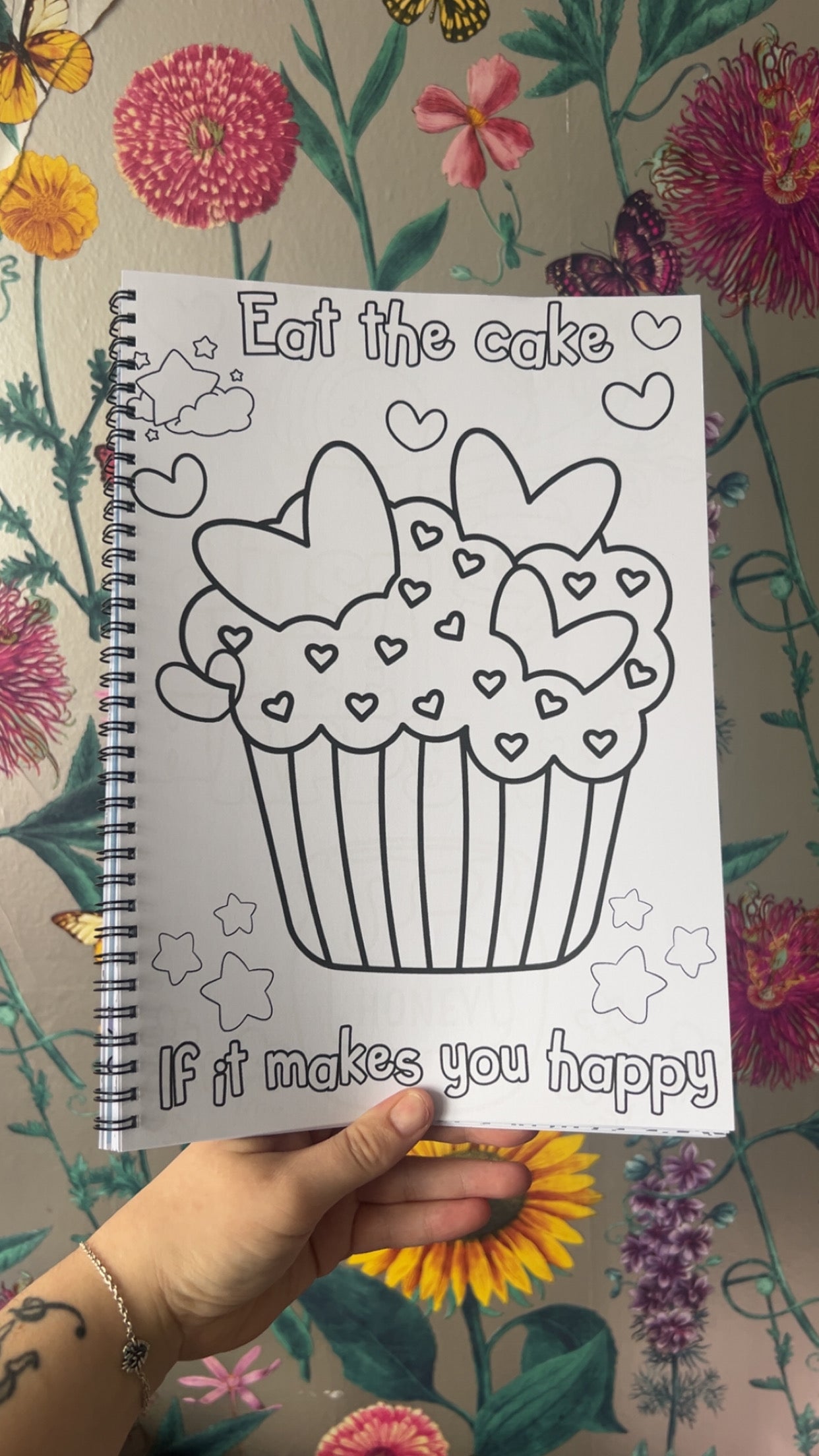 Positivity Colouring Book