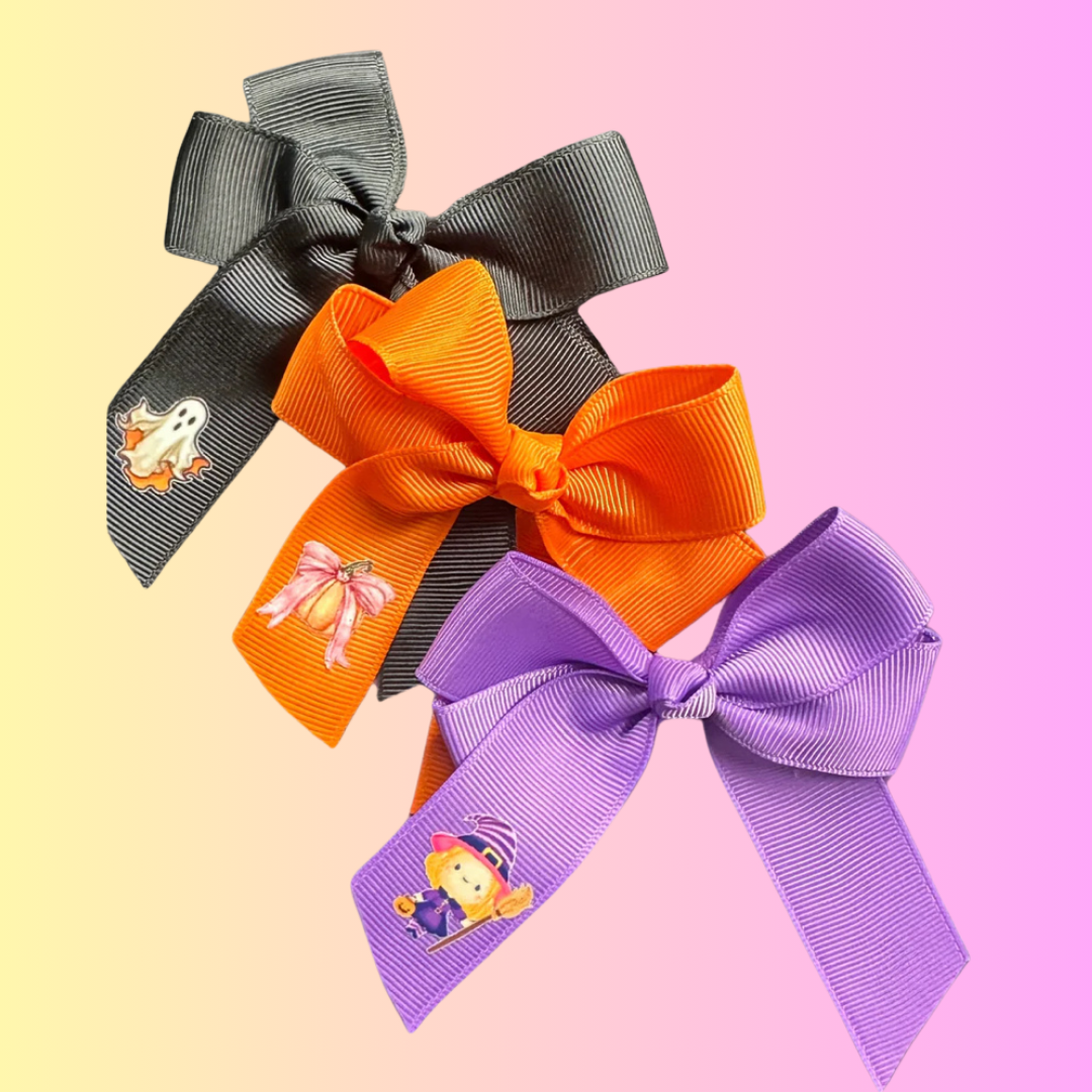Halloween Bow Set