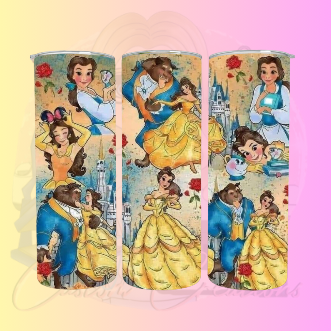 Beauty & The Beast Tumbler