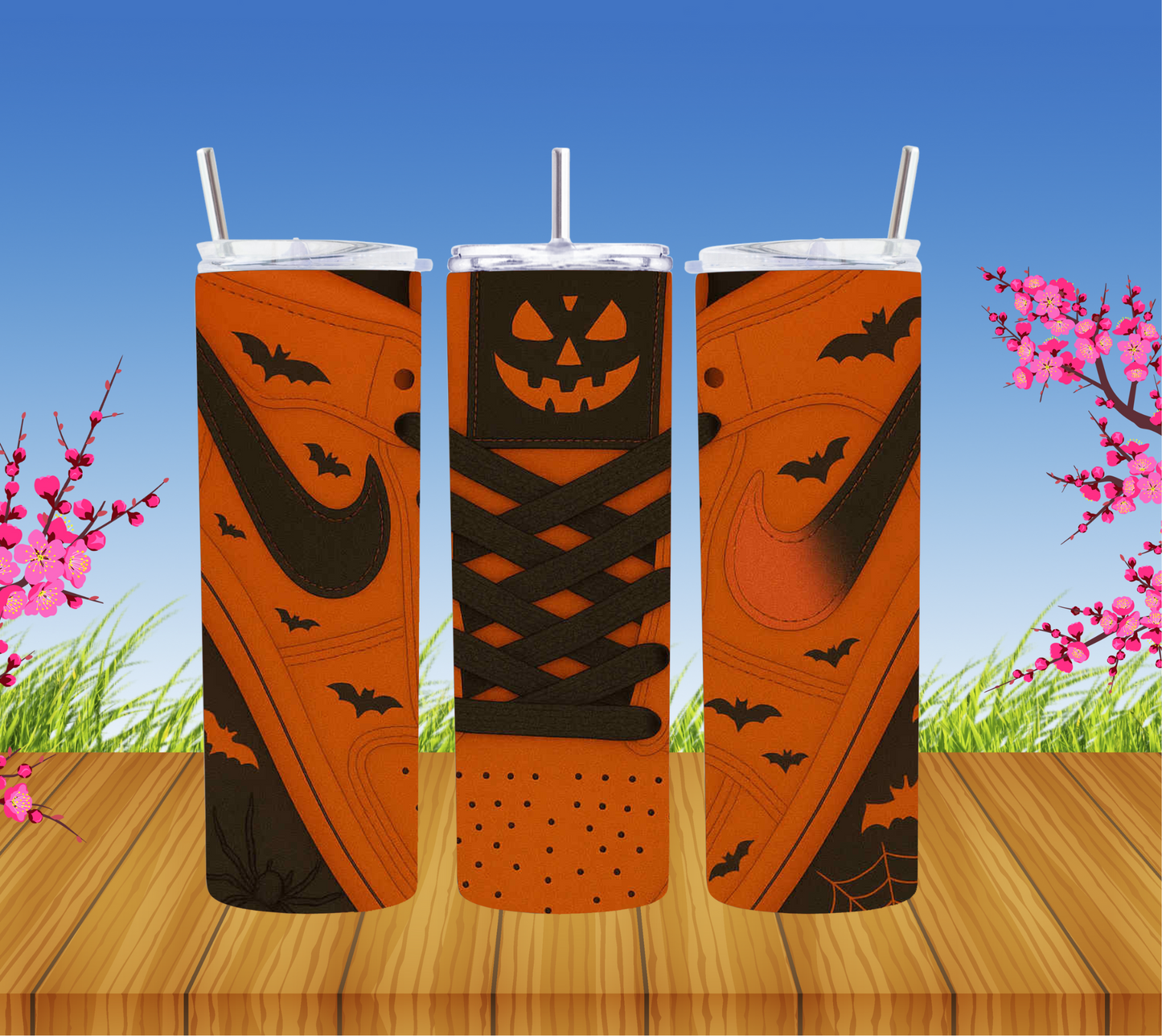 Halloween Trainer Tumblers