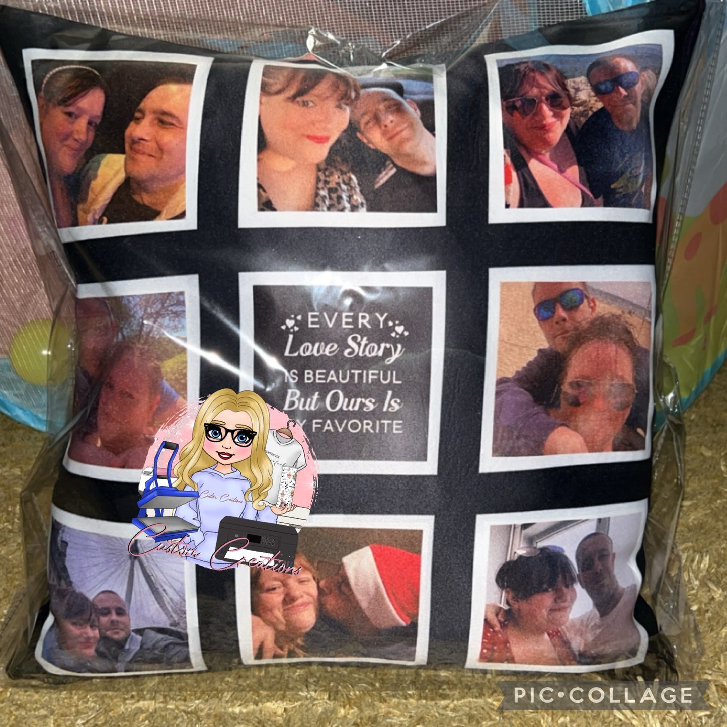 Photo cushion