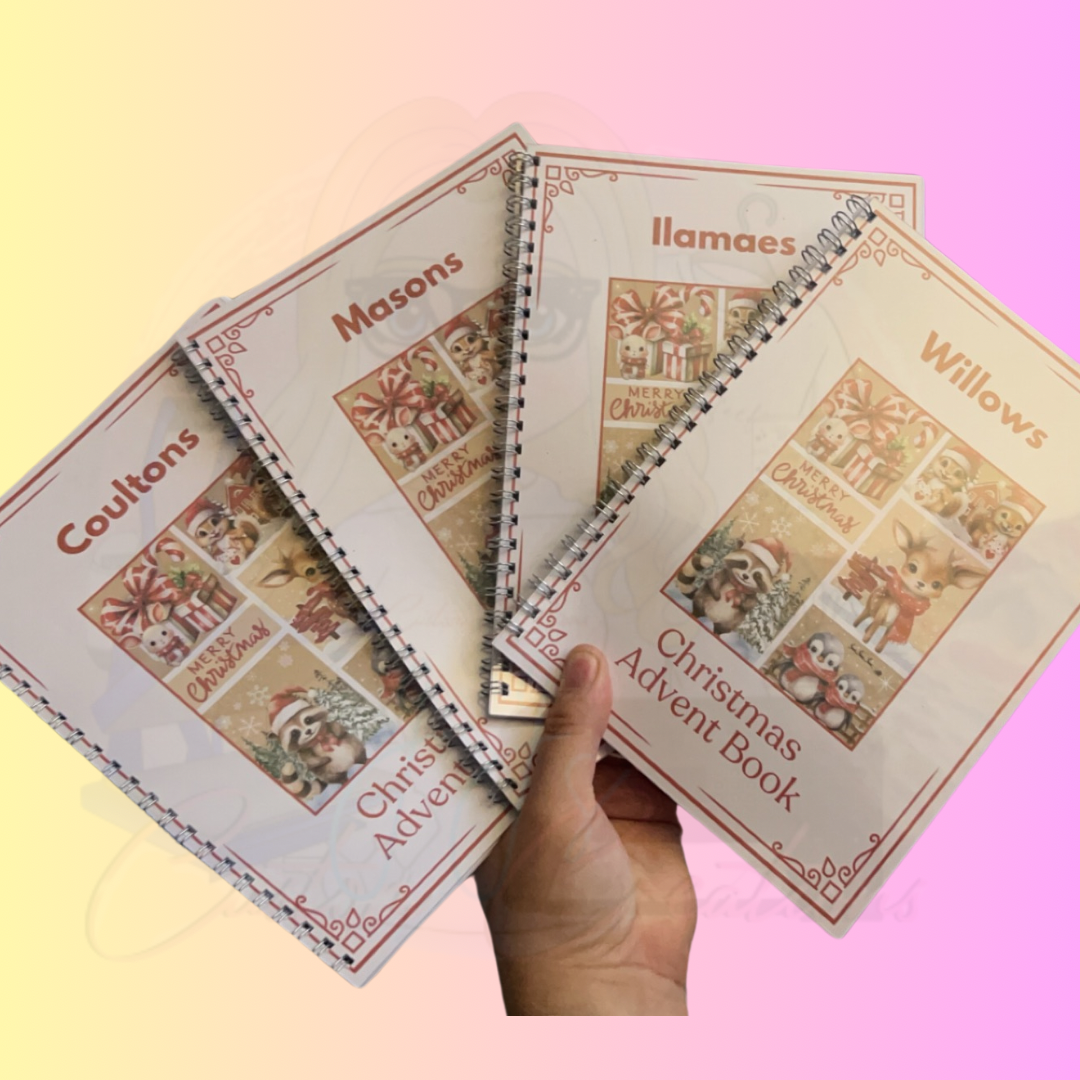 Christmas advent activity book