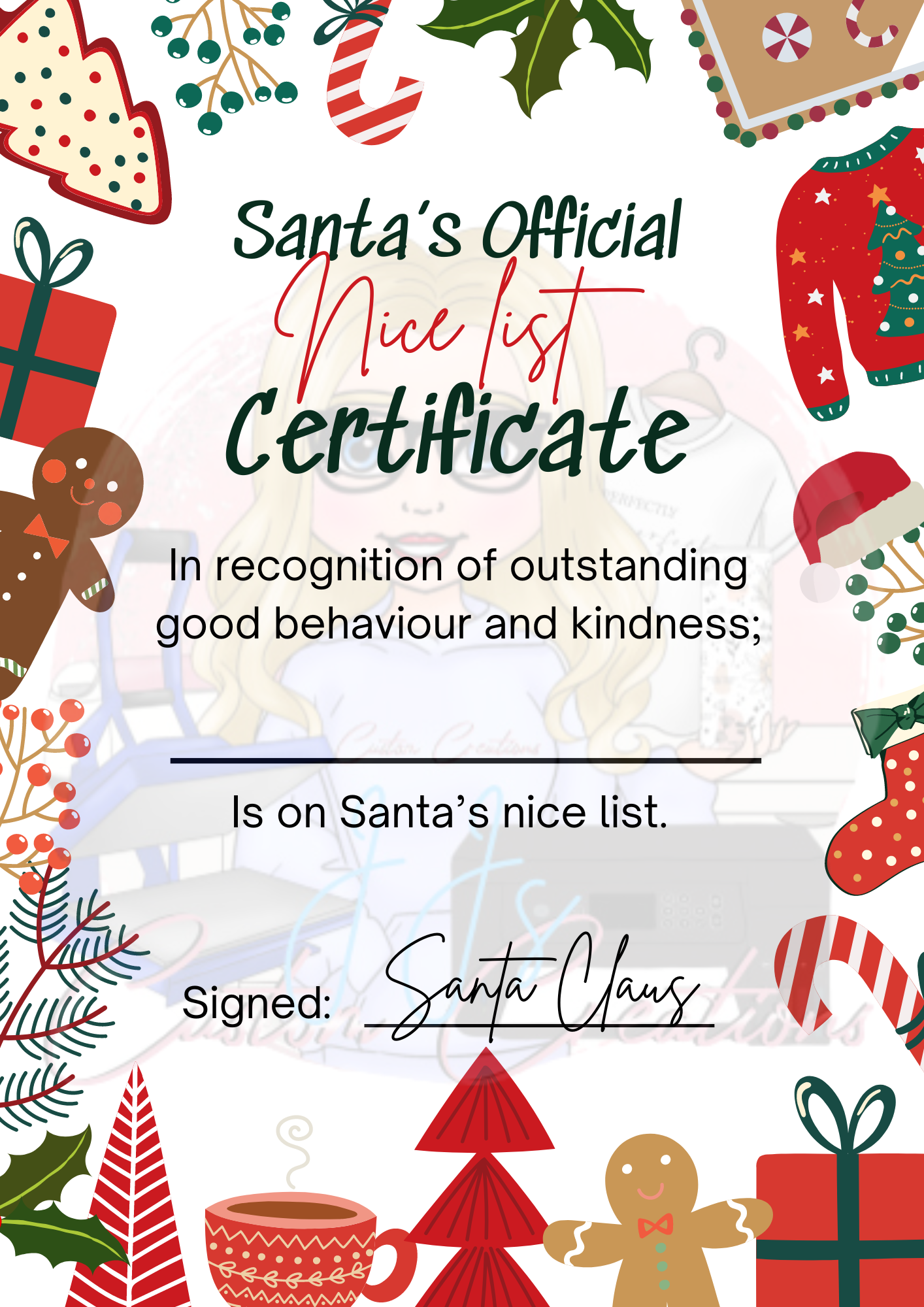 Santa Letter & Certificate Set