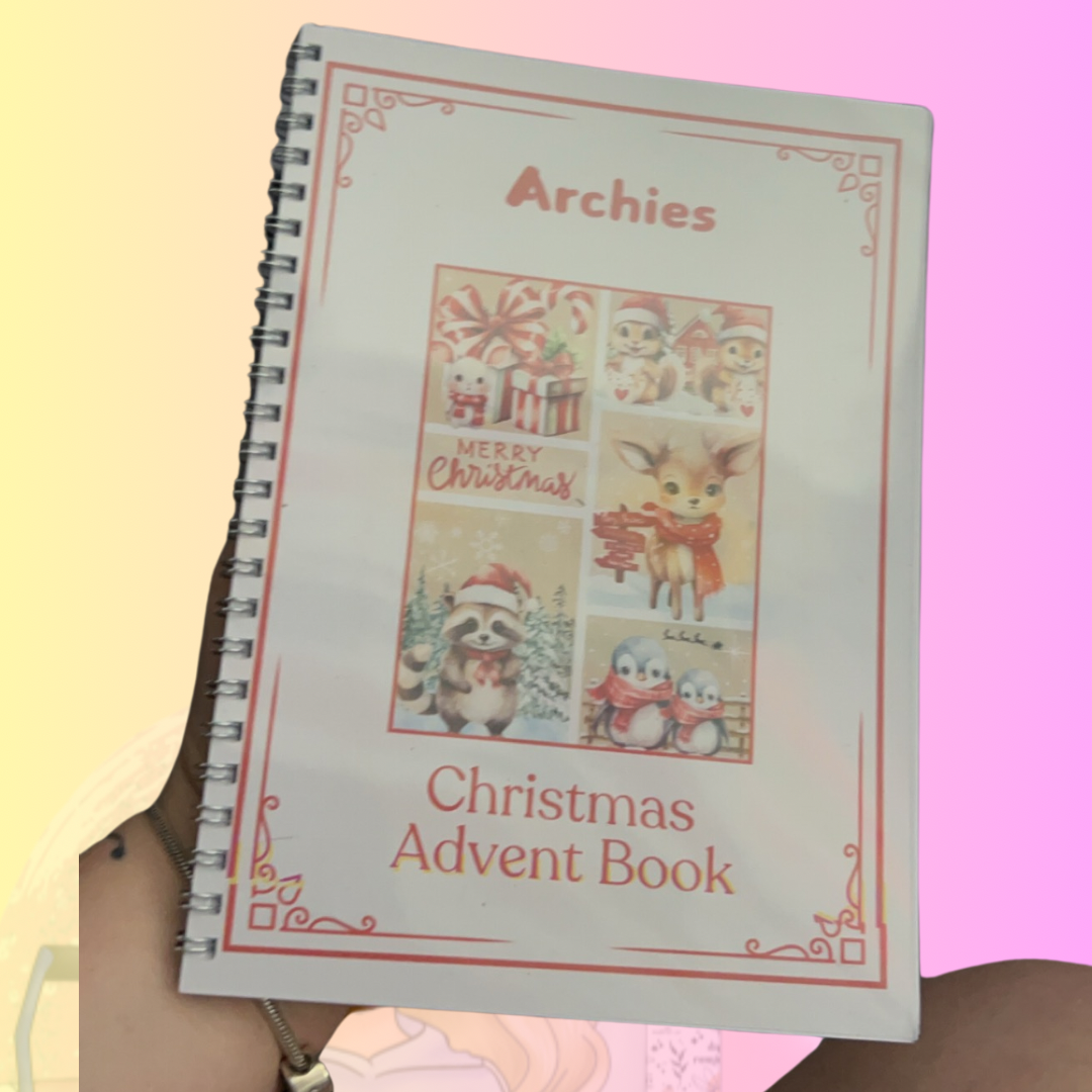 Christmas advent activity book