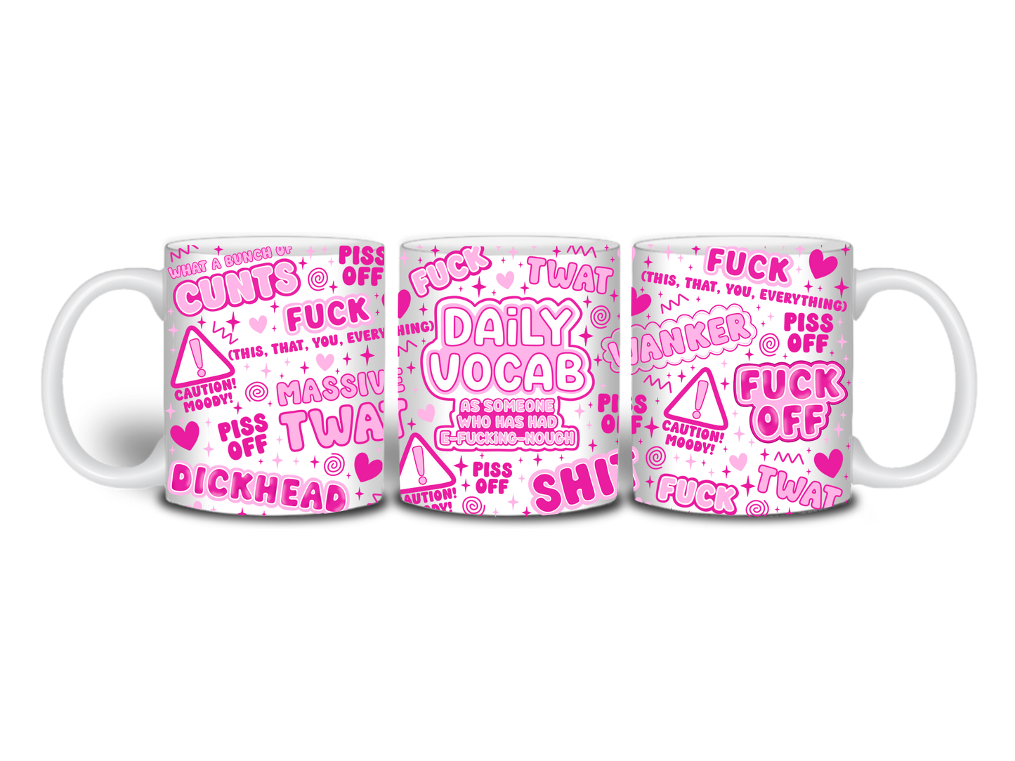 Daily Vocab- Sweary Mug