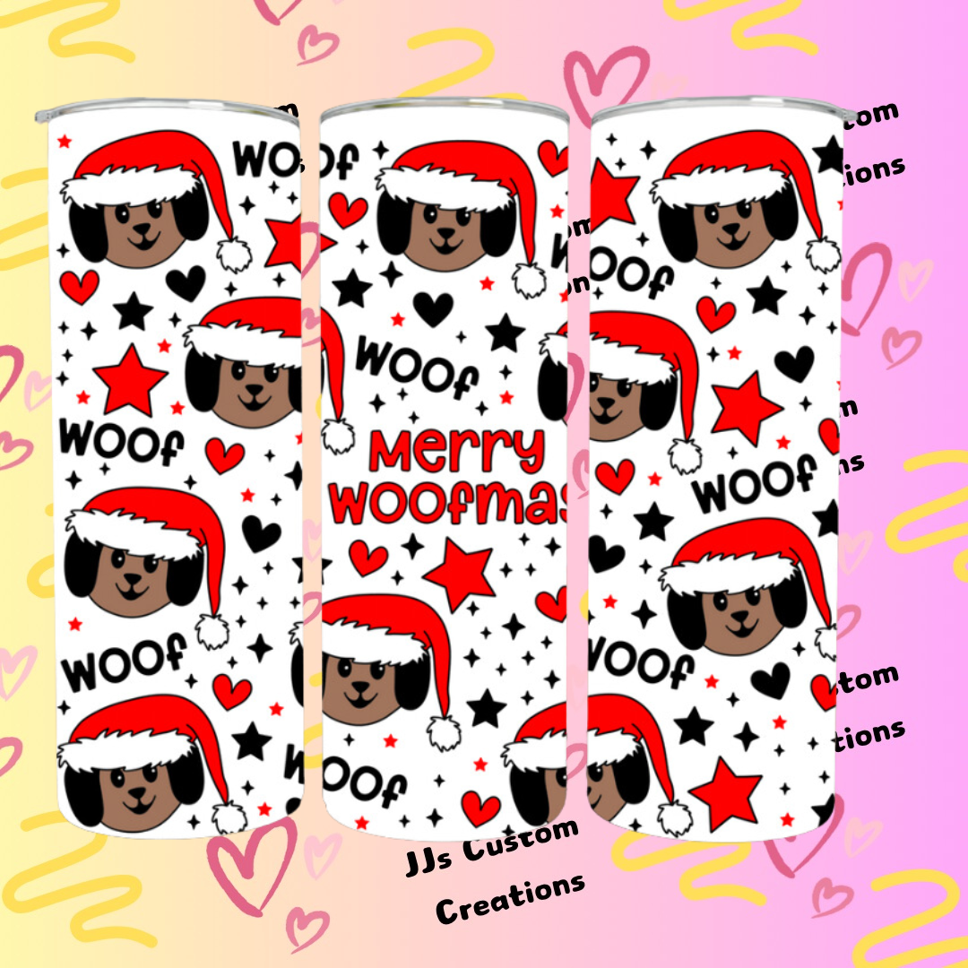 Merry Woofmas Tumbler