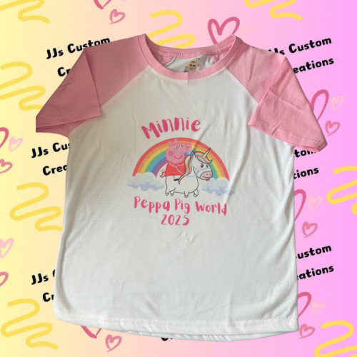 Personalised Kids T-SHIRT | custom kids tee | kids birthday tshirt