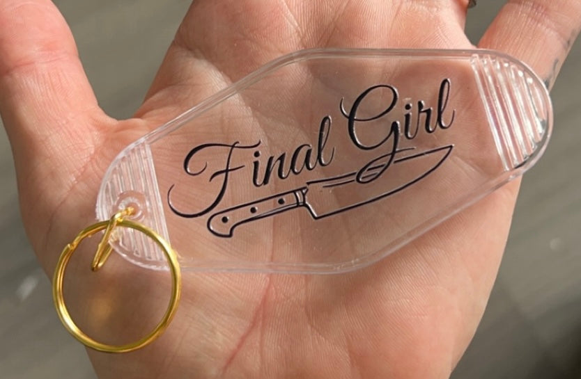 Final girl Keyring