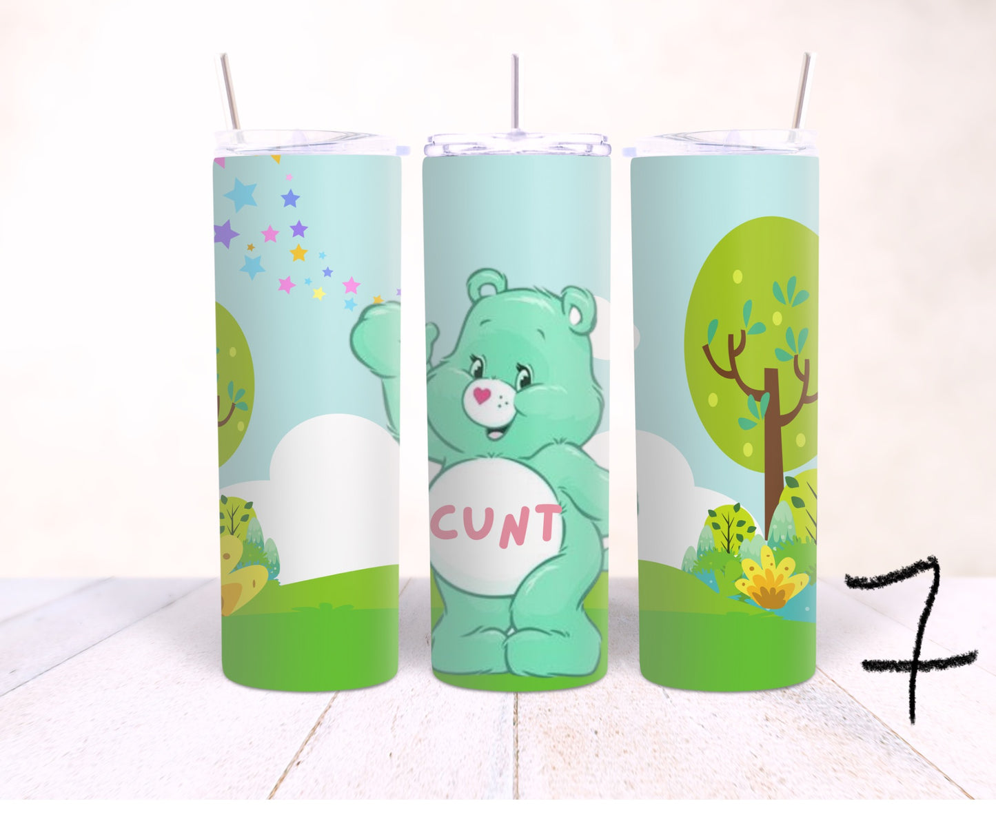 Swear Bear Tumblers