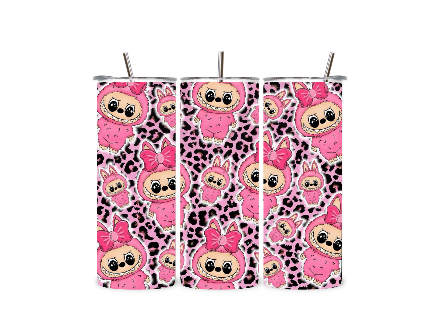 Pink Labubu Tumbler