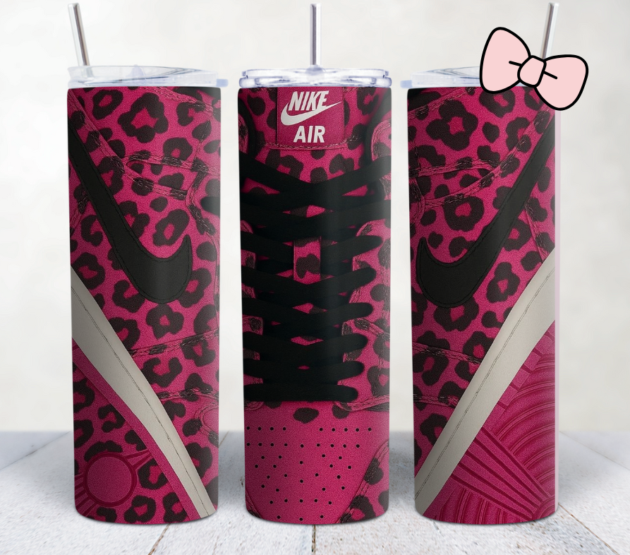 Leopard Print Trainer Tumblers