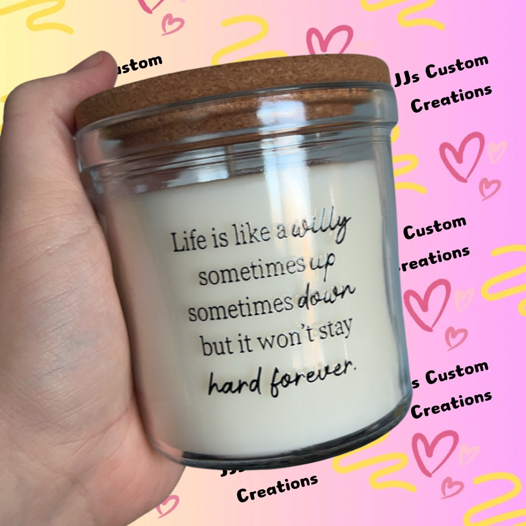 'Life Is Like' Candle