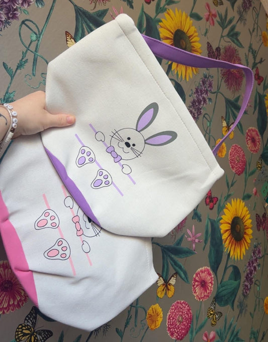 Large Easter Bunny Bags | personalised Easter bag | custom Easter bag