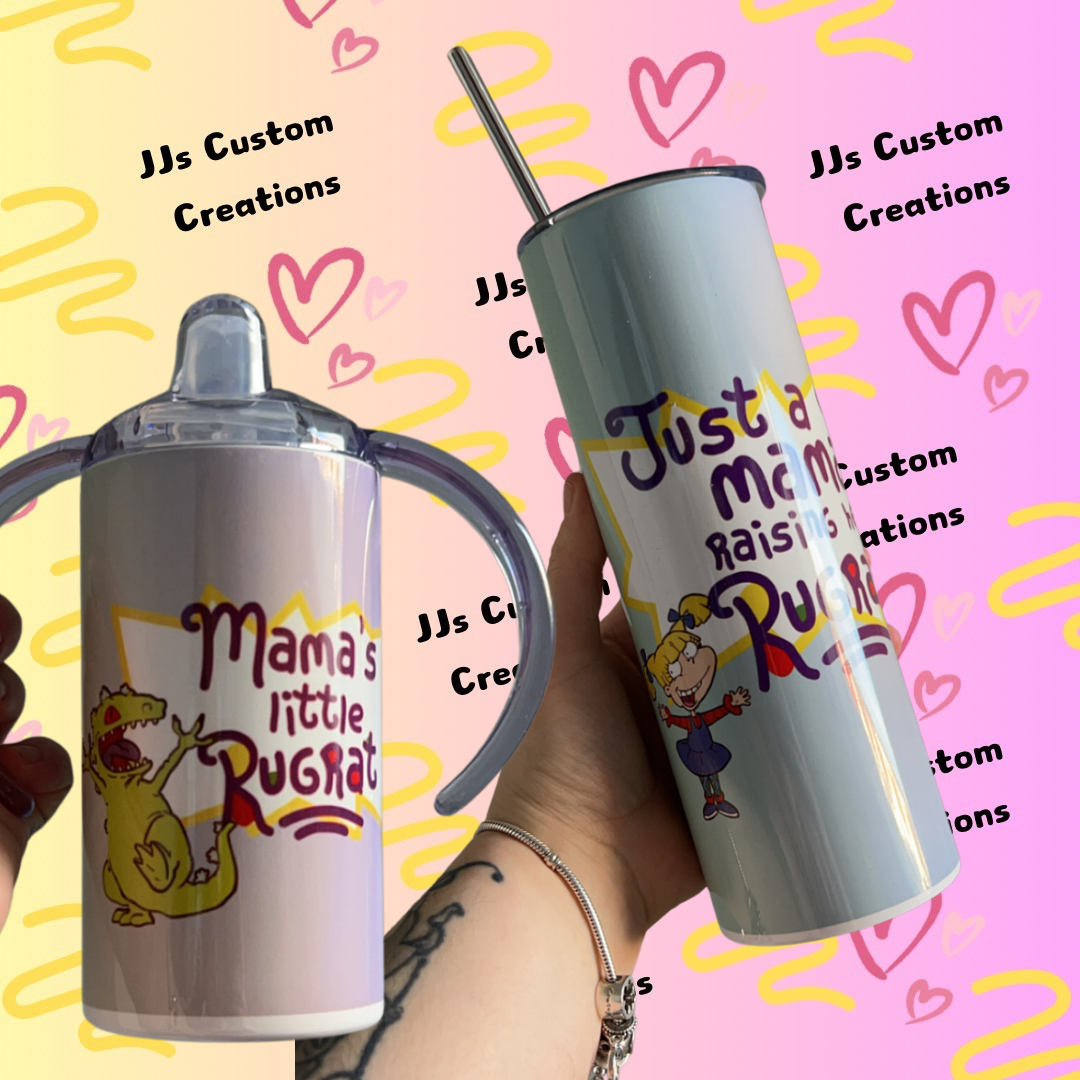 90s Mama & Rugrat Tumbler Set