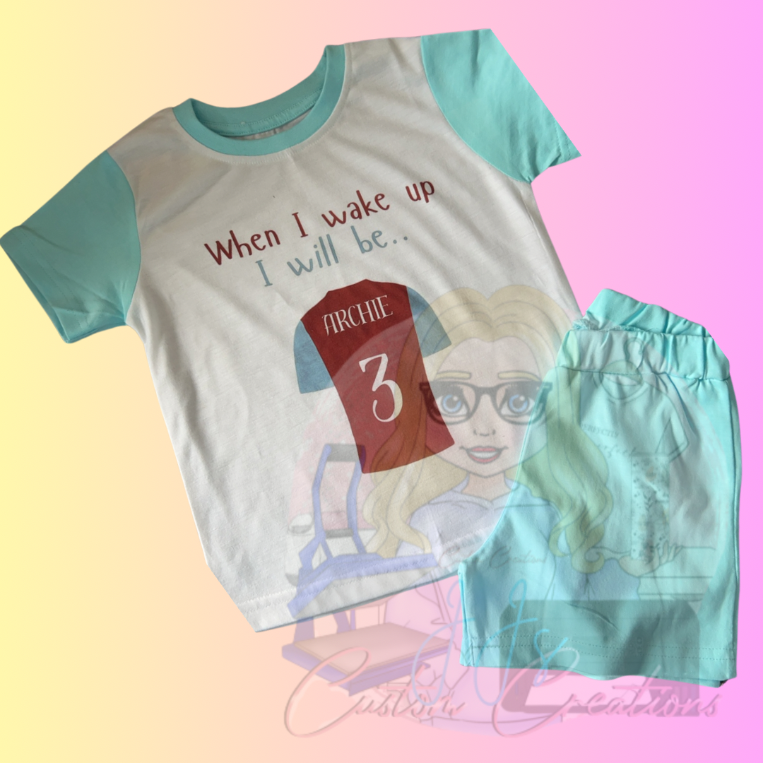 'When I Wake Up' Pyjamas