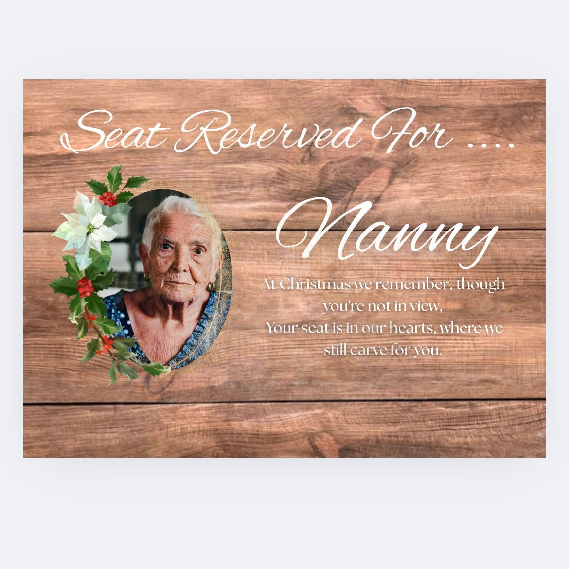 Memorial Christmas Placemats