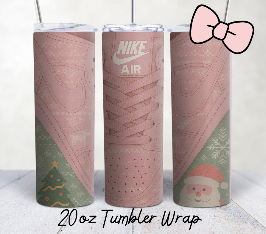 Christmas Trainer Tumblers