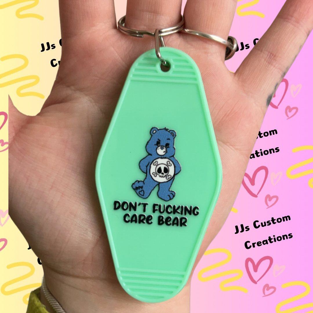 Swear Bears Motel Keyrings