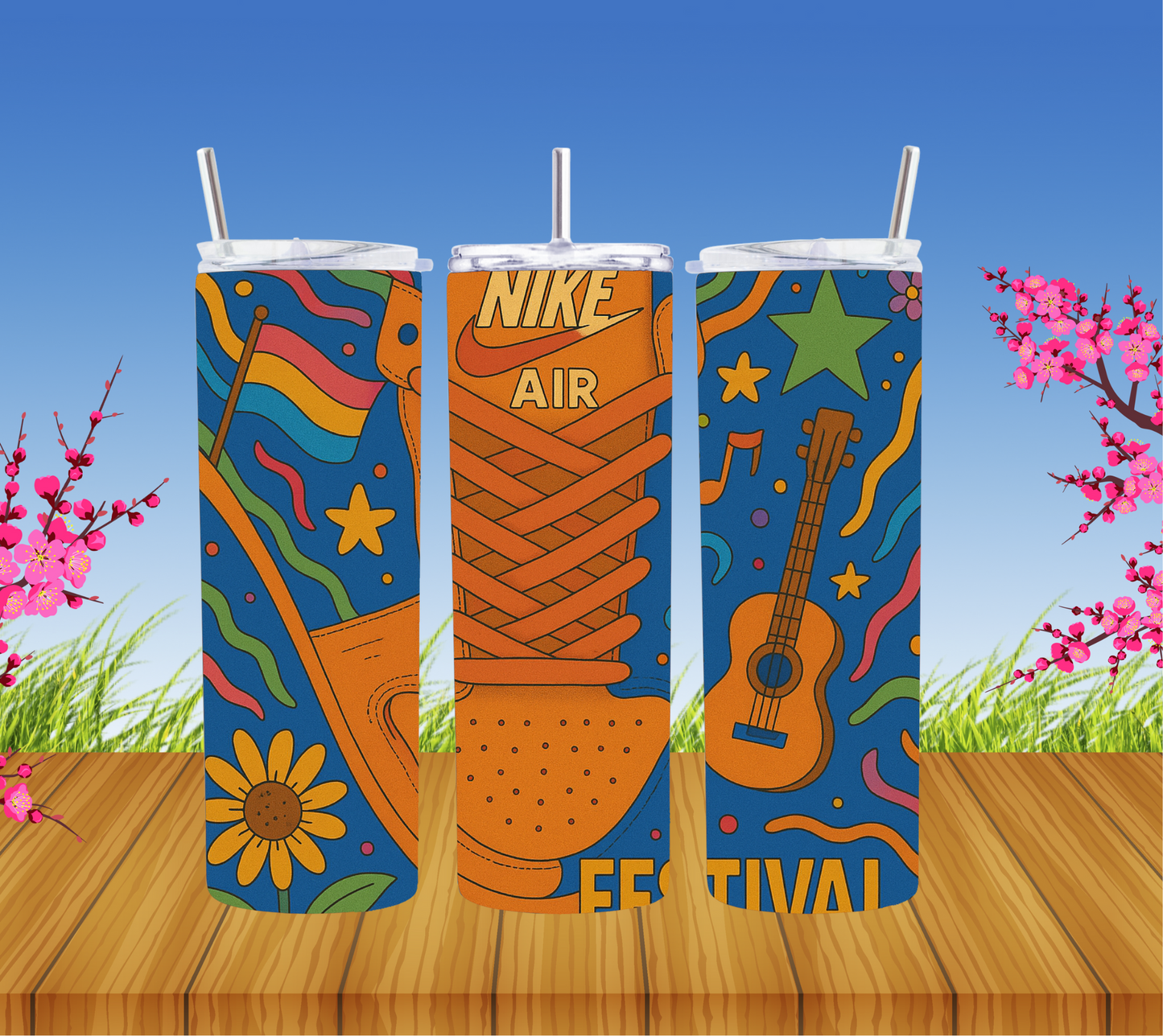 Retro Trainer Tumblers