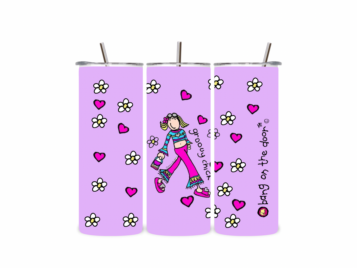 Groovy Chick Tumbler