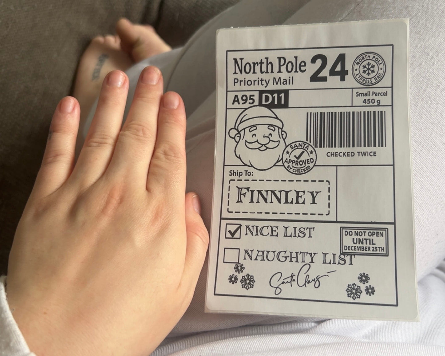 Santa Postage Label Bundle