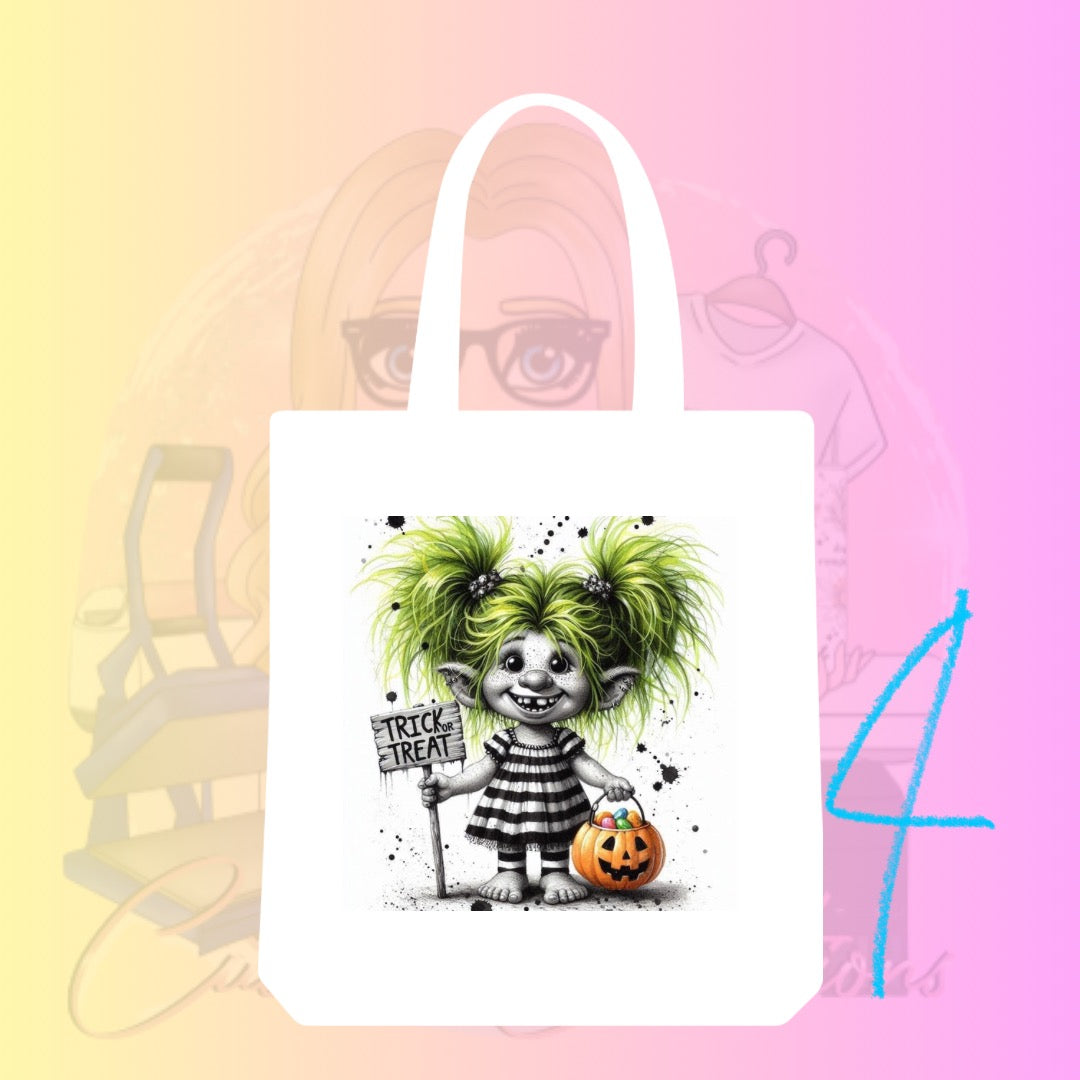Girl Troll Totebag