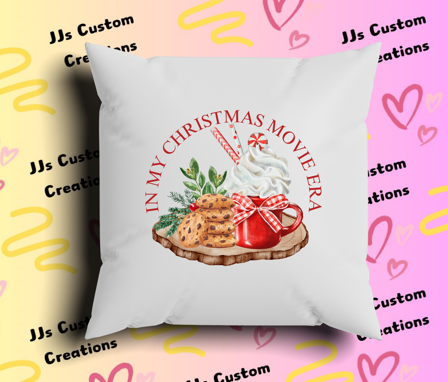 Christmas Movie Era Cushion