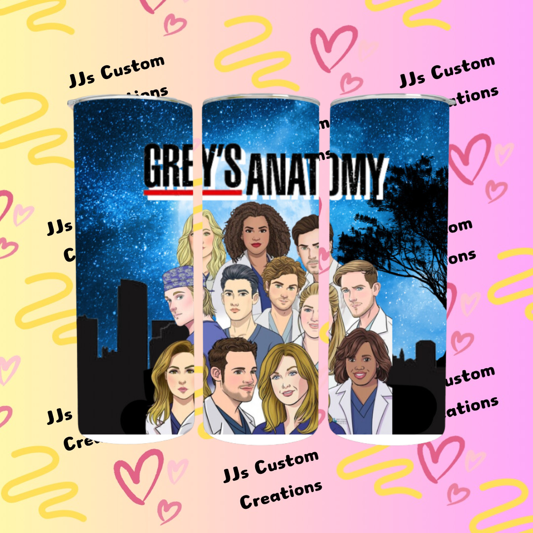 Greys Anatomy Tumbler
