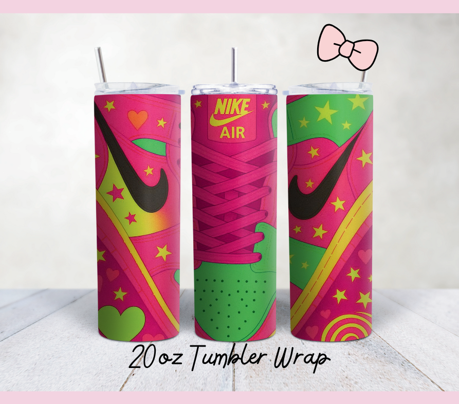 Retro Trainer Tumblers