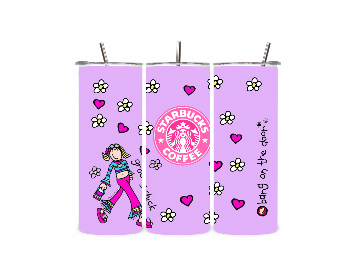 Groovy Chick Tumbler
