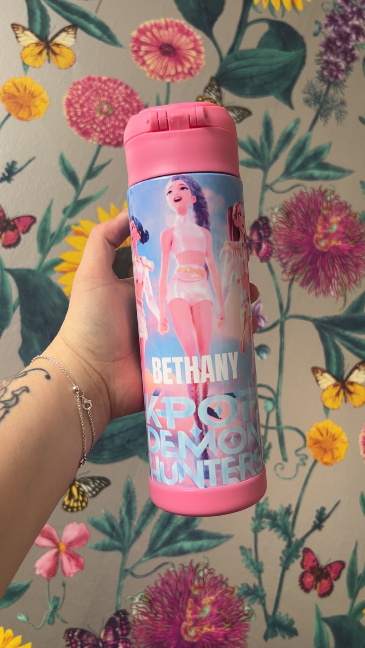 Custom Straw Bottle