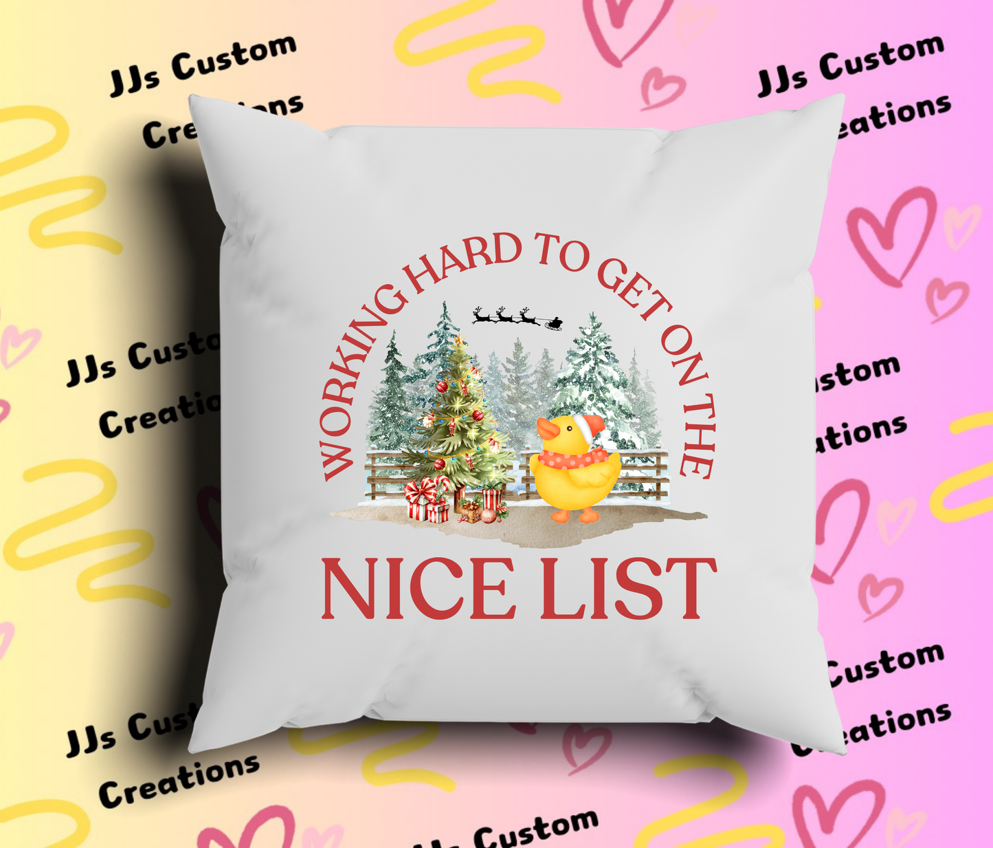 Nice List Cushion