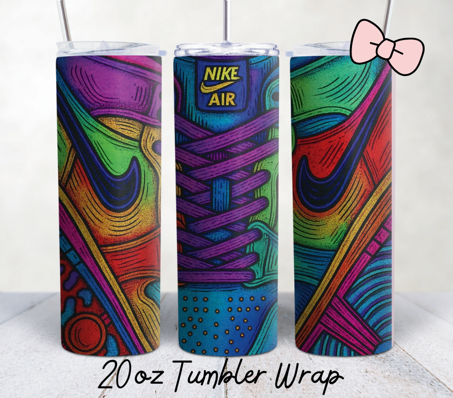 Retro Trainer Tumblers