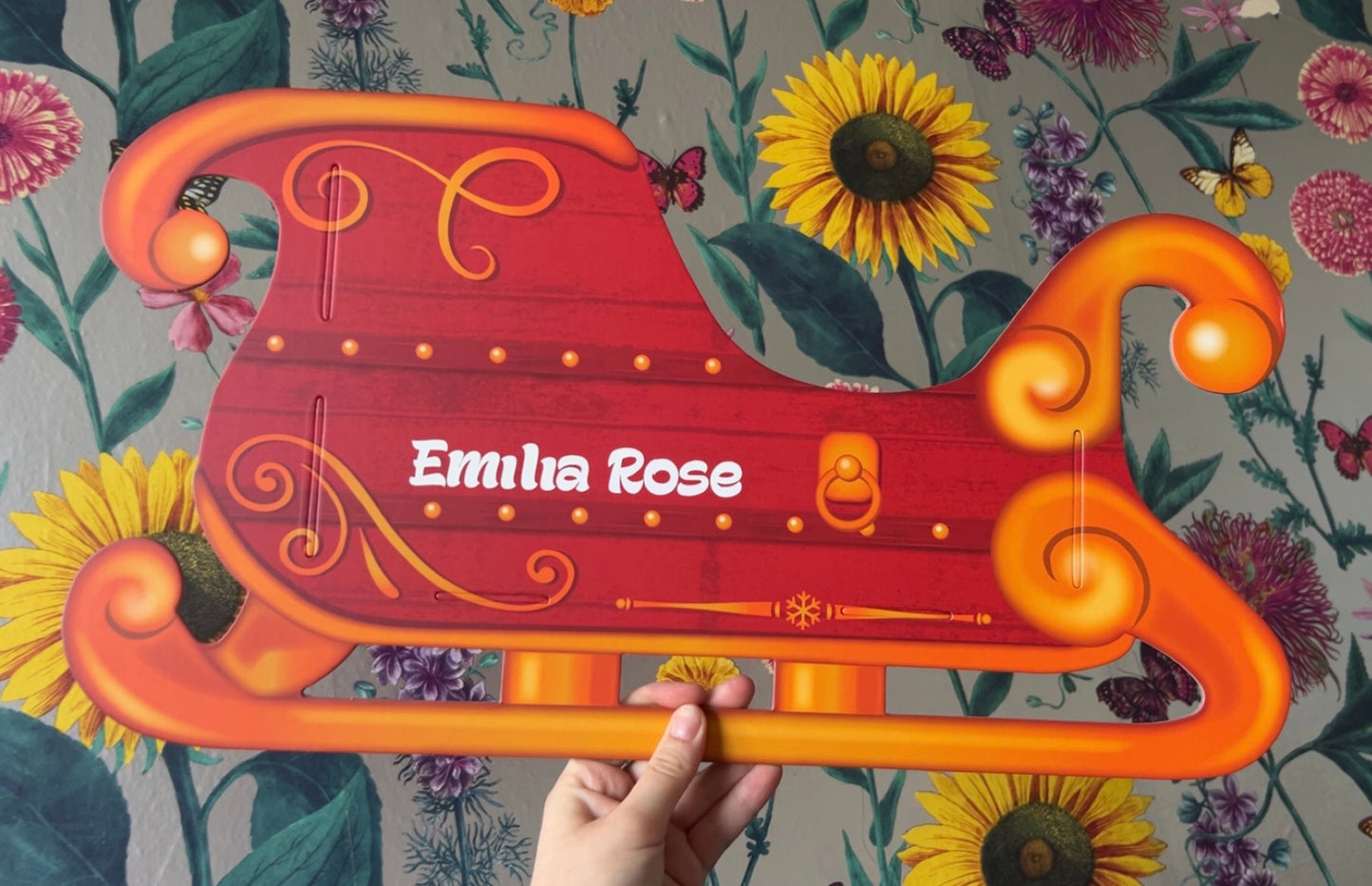 Personalised Santa Sleigh 🛷