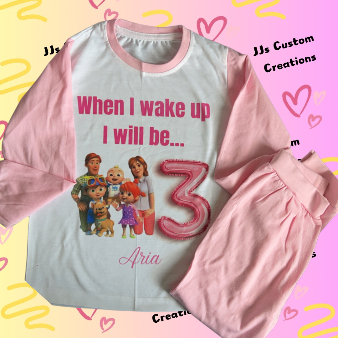 'When I Wake Up' Pyjamas