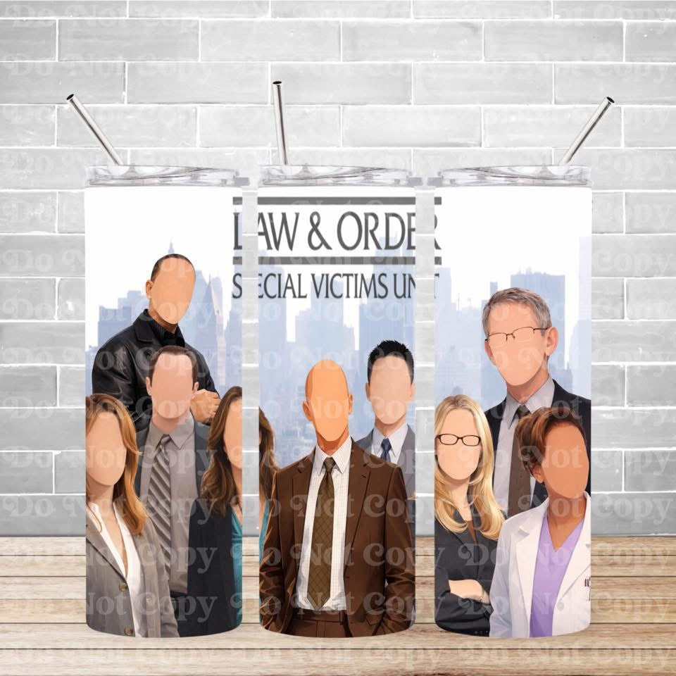 Law and Order SVU 20oz tumbler