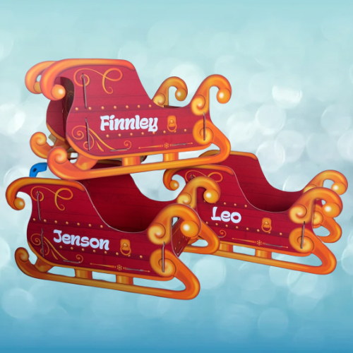 Personalised Santa Sleigh 🛷