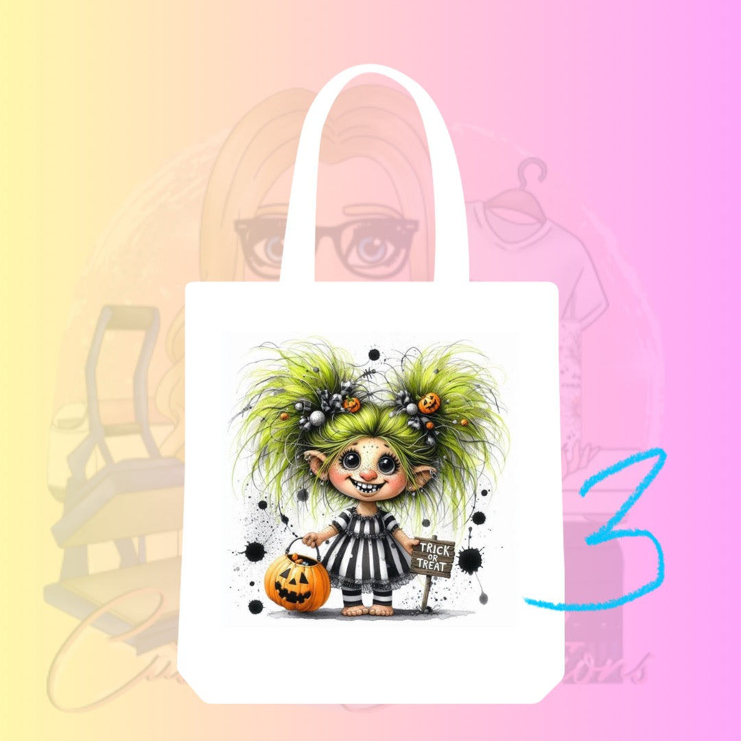 Girl Troll Totebag