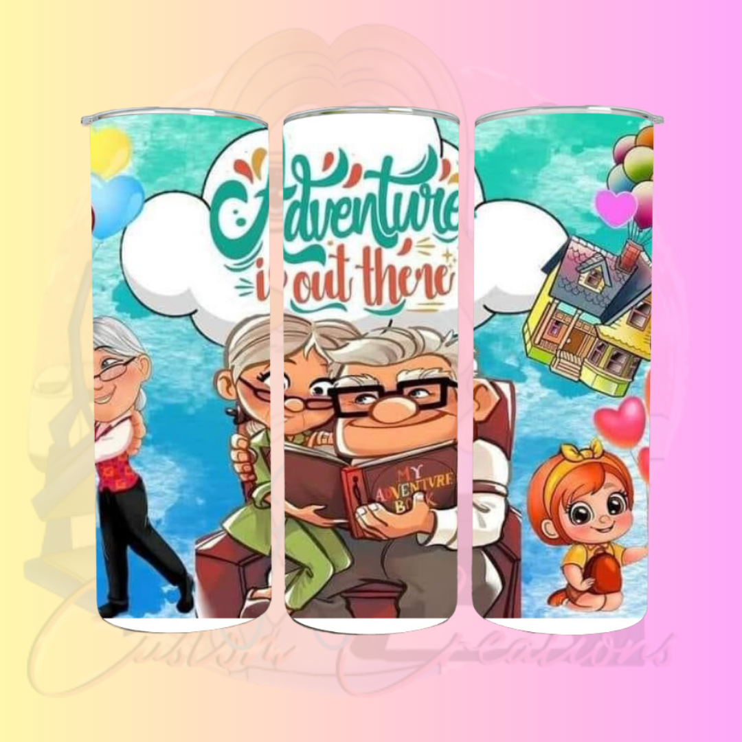 Adventure Is Out There Tumbler