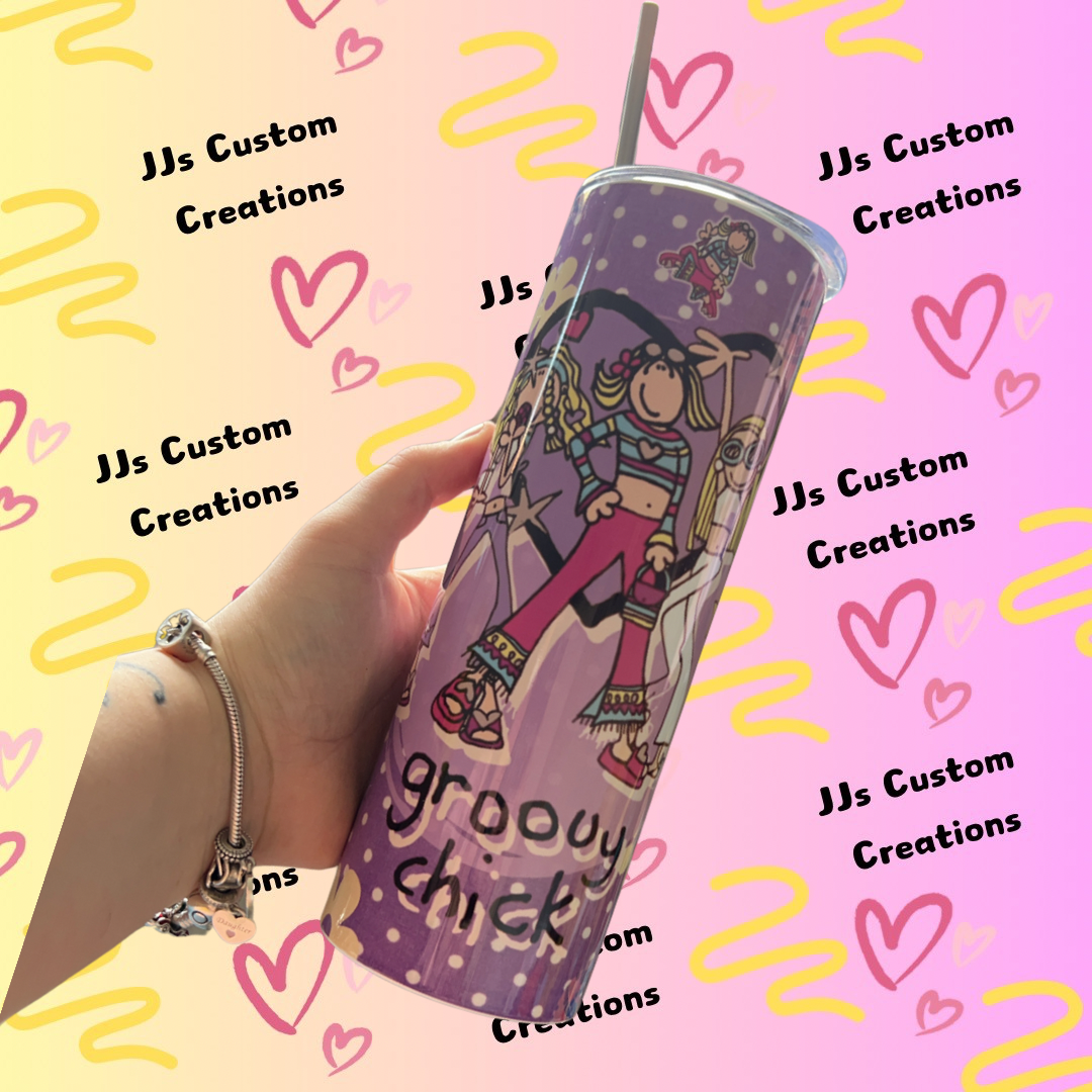 Groovy Chick Tumbler
