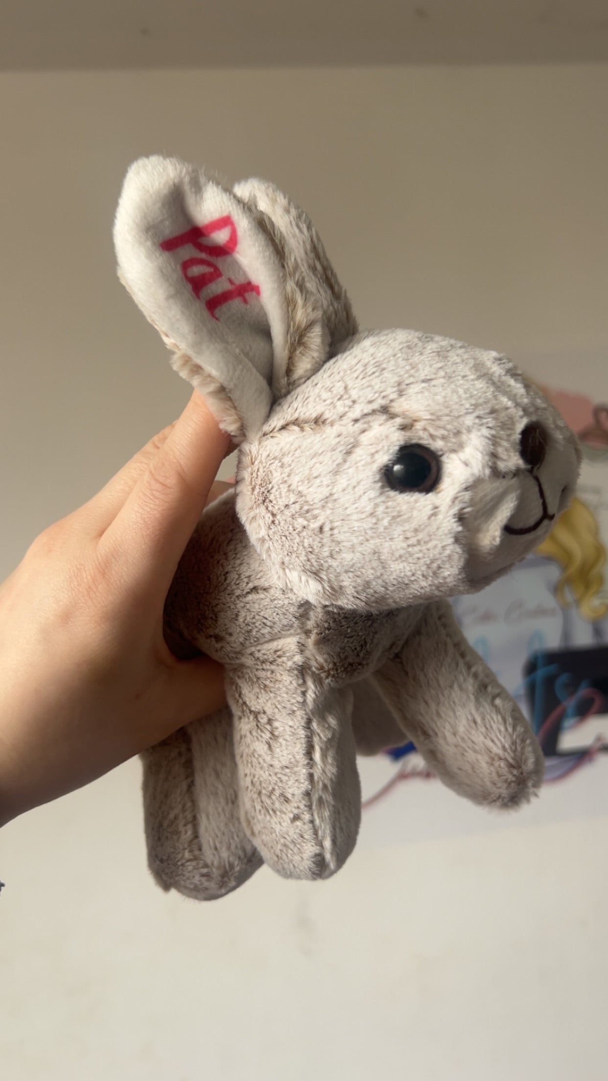 Personalised Bunny Teddy | custom bunny plush | cute keepsake gift