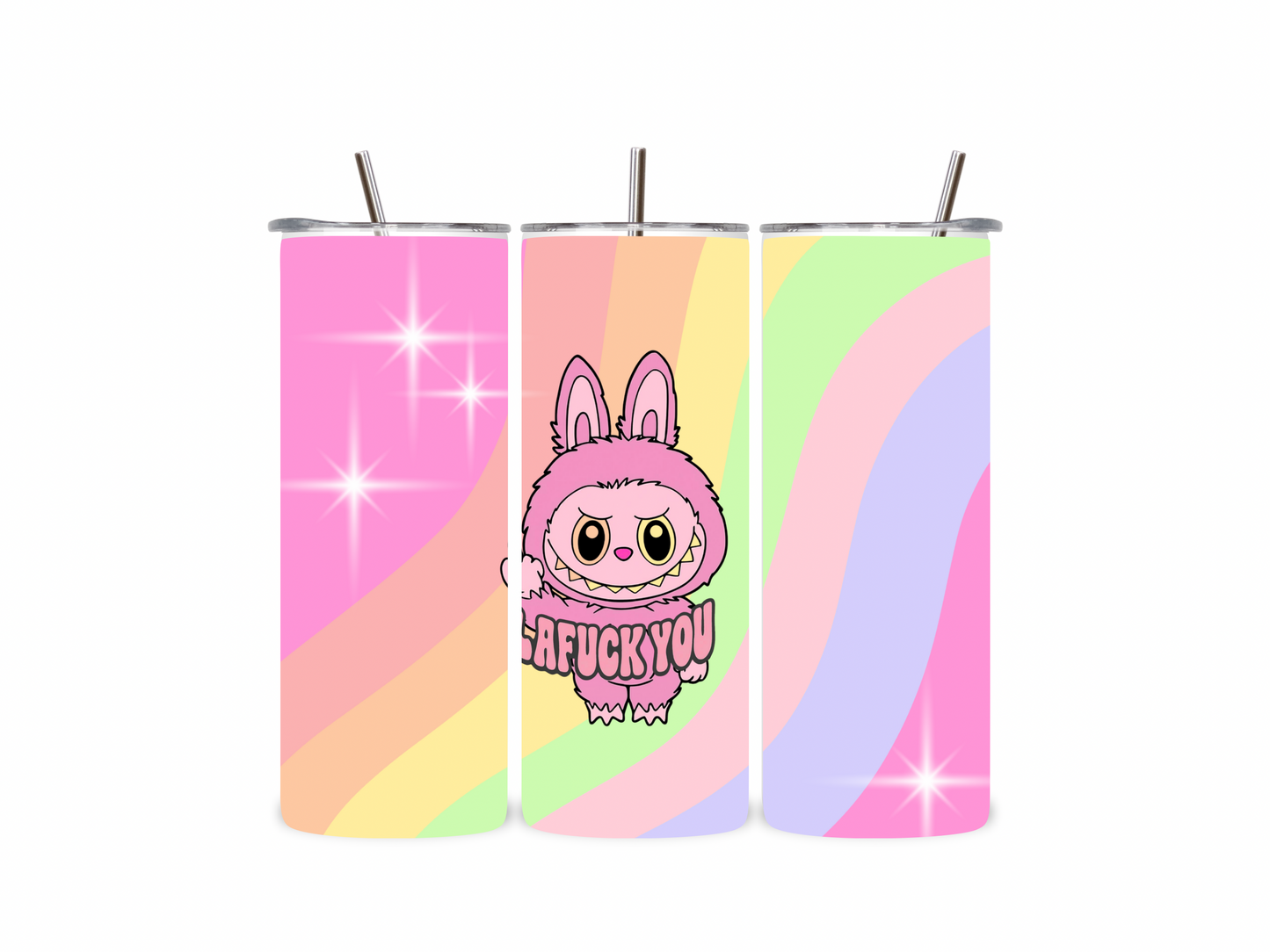 Sweary Labubu Tumbler